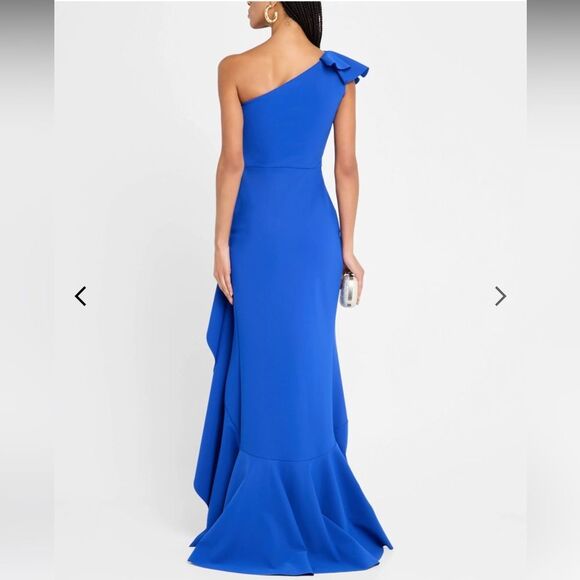 Chiara Boni La Petite Robe
Kafu One-Shoulder Ruffle Gown - Picture 3 of 8